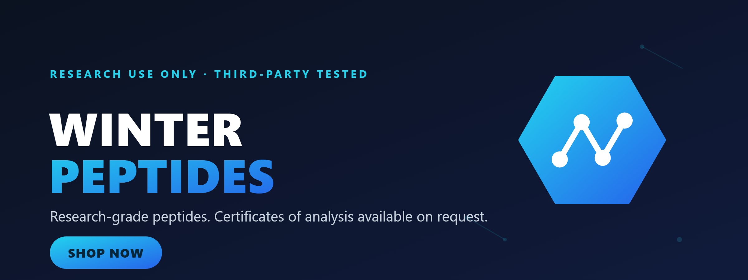 Winter Peptides - research-grade peptides